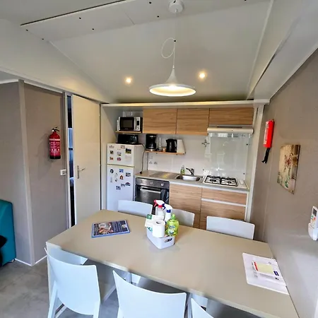 Sejour Normandie - - Mobilhome Confort 2ch-4p Avec Wifi, Tv Et Linge - 5 Etoiles - H263